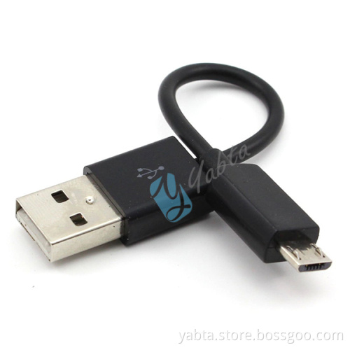 5 Pin Micro Short 10CM Small Android USB Charger Cord